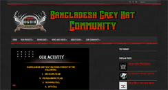Desktop Screenshot of bdgreyhats.com